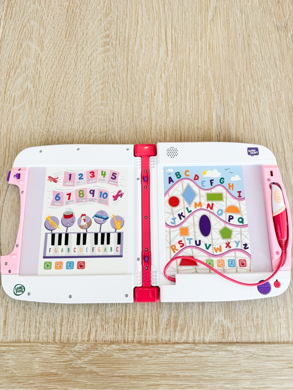 LeapFrog LeapStart Interactive Learning Book - White & Pink - Picture 3 of 3